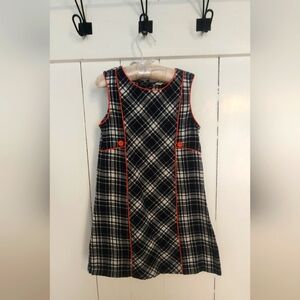 Beebay Plaid Size 6 Girls Dress